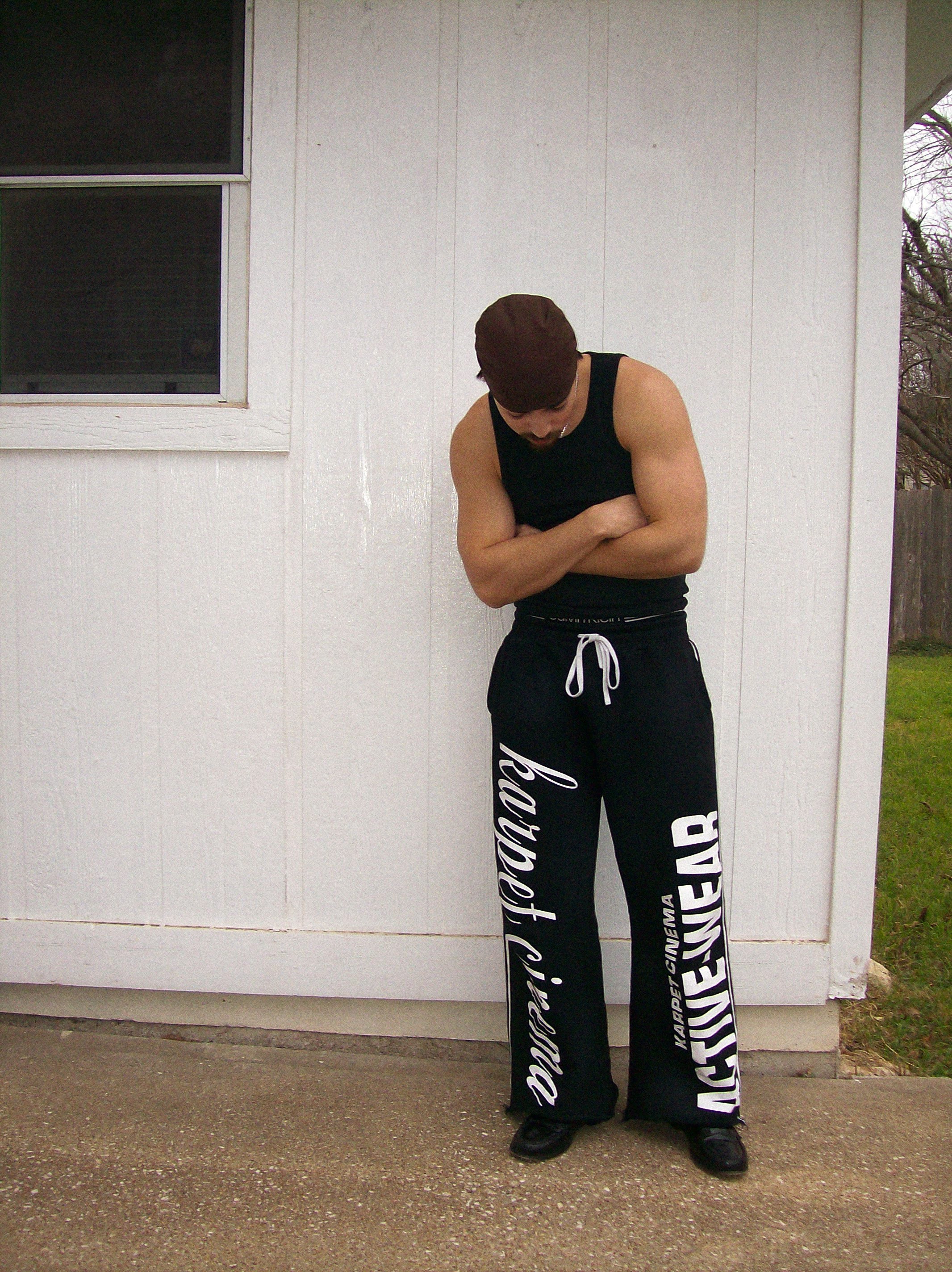 'NOIR" SWEATPANTS