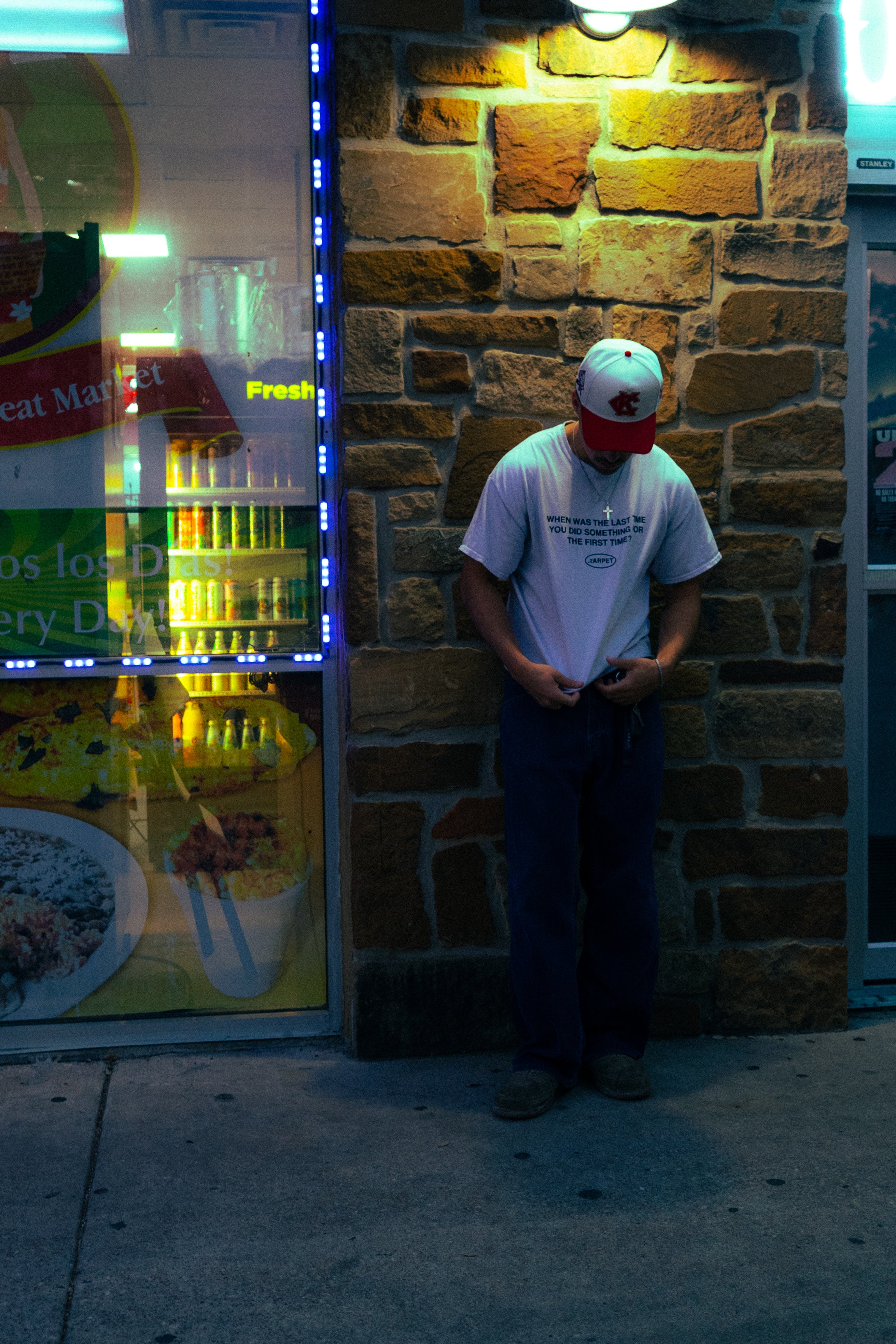 “LAST TIME” WHITE TSHIRT