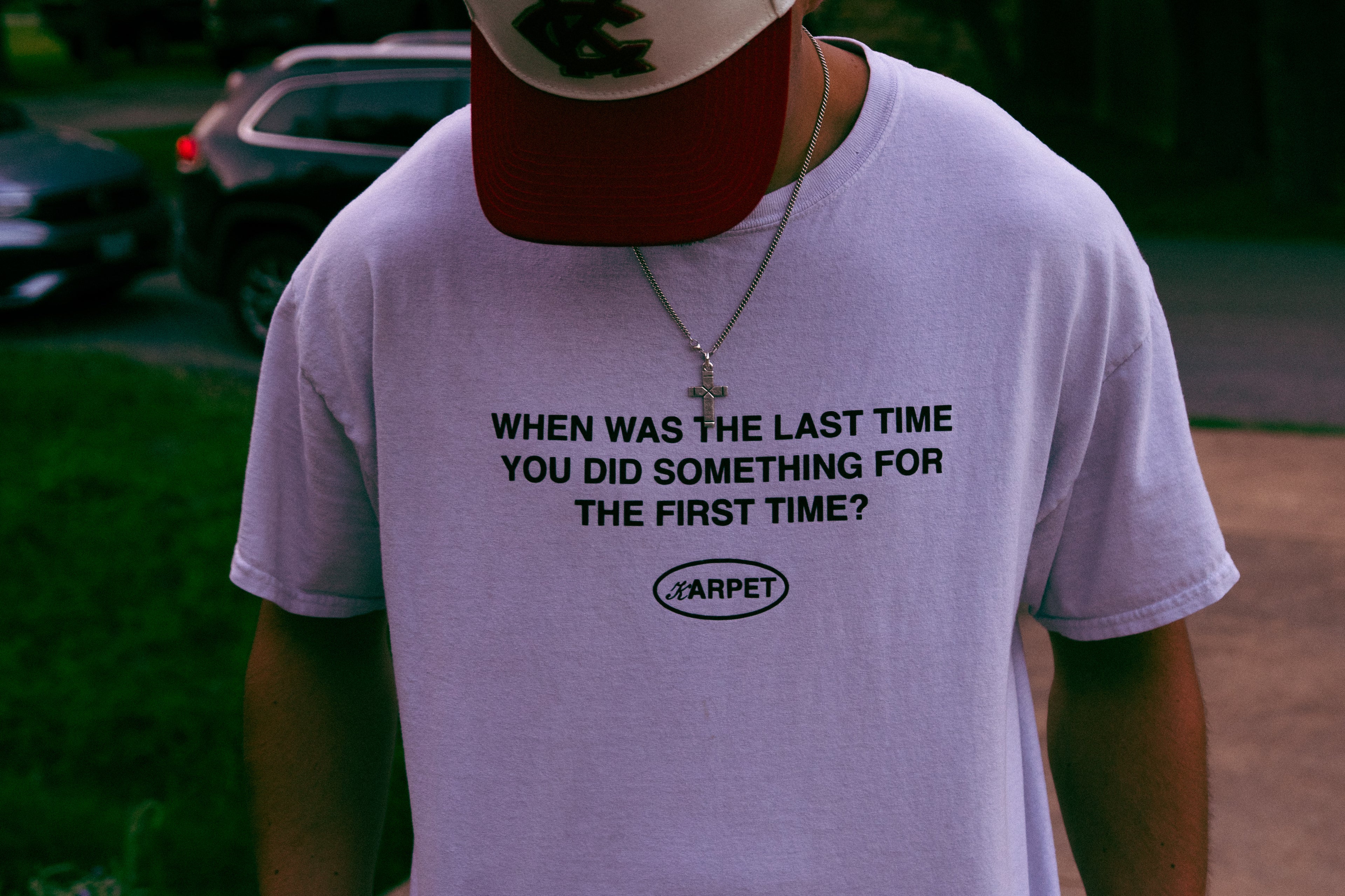 “LAST TIME” WHITE TSHIRT