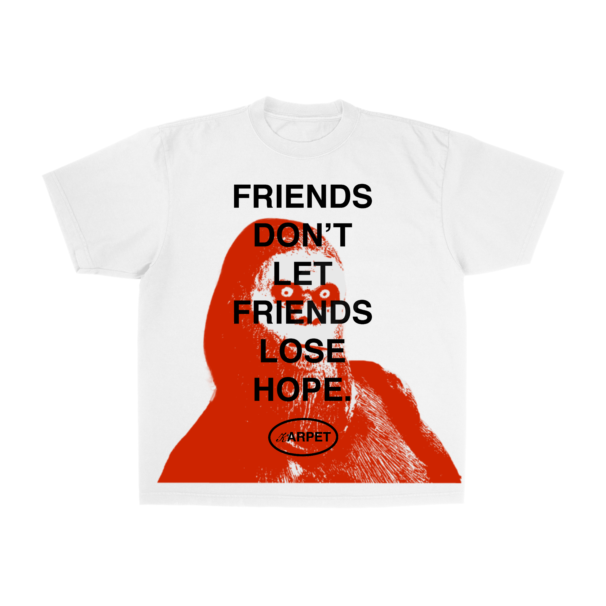 “FRIENDS” WHITE TSHIRT