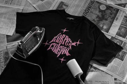 SMELL YOUR FLOWERS T-SHIRT(BLACK)