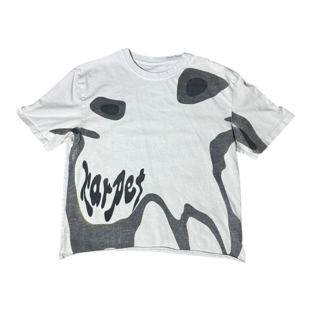 "big smile" cropped tee