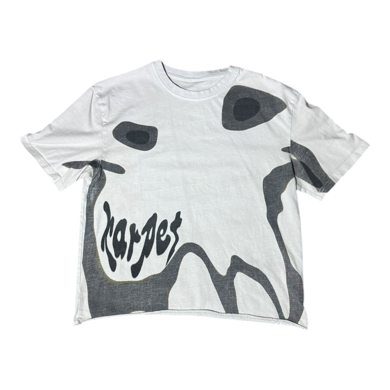 "big smile" cropped tee