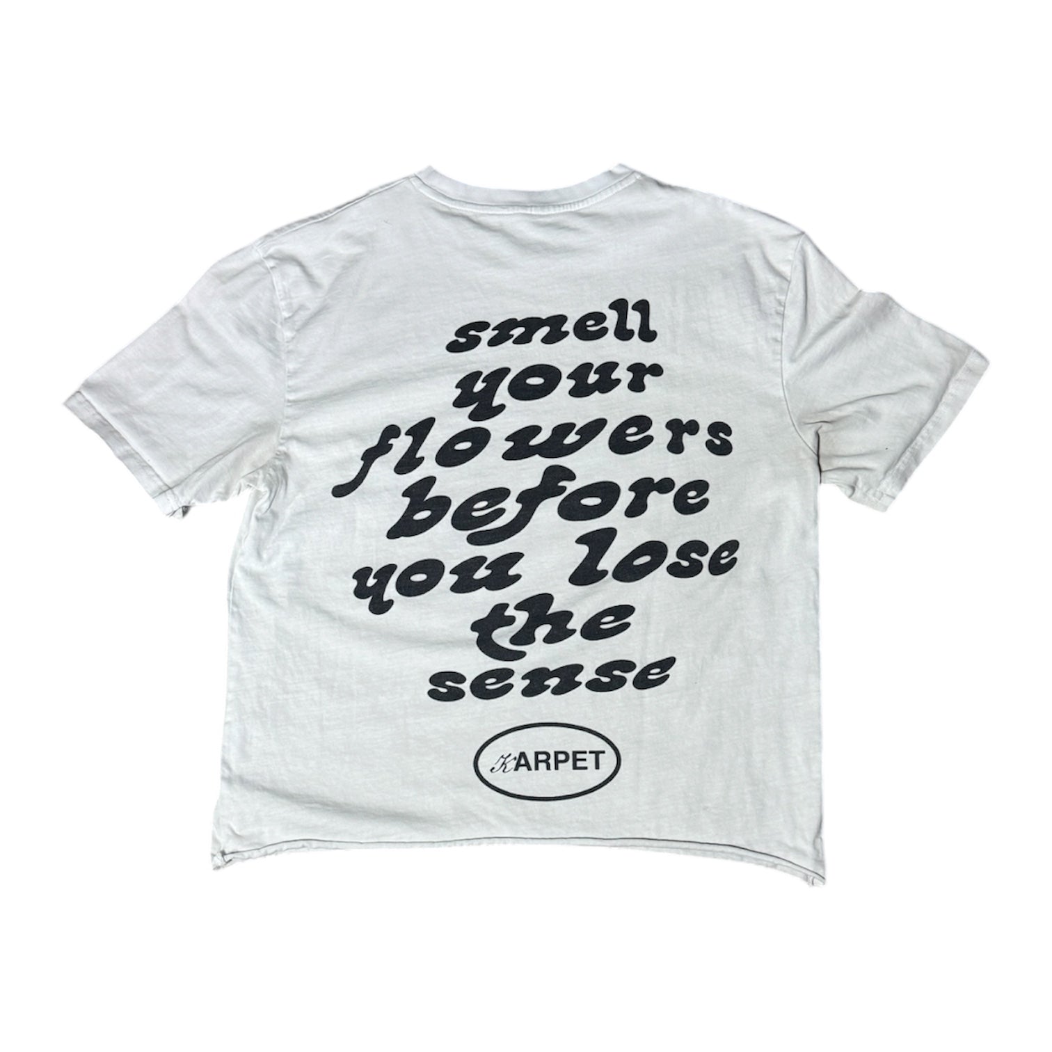 "big smile" cropped tee