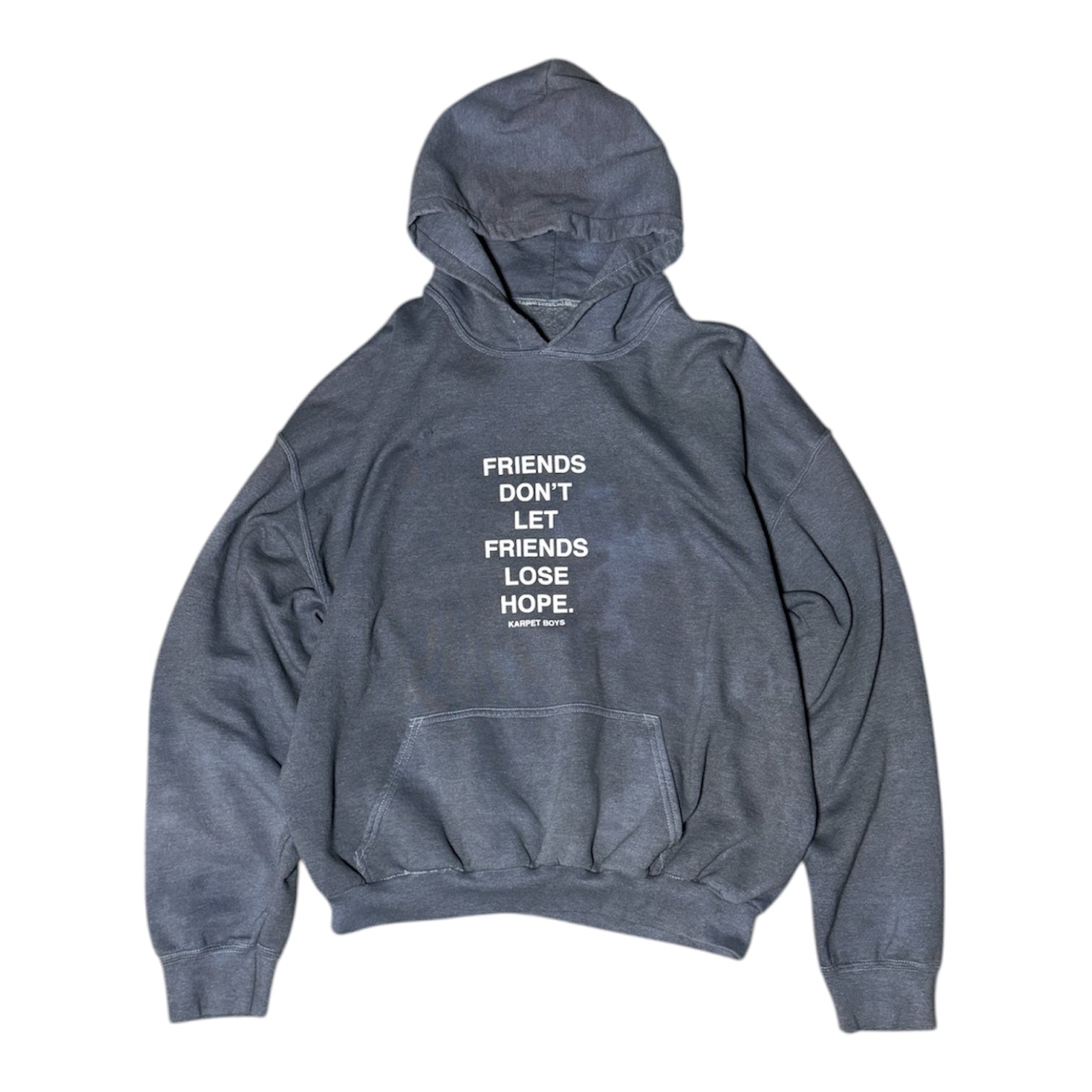 "friends" cropped hoodie